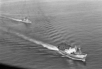 ARCHIVO - El buque de