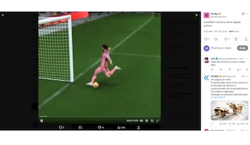 Un usuario publicó un clip