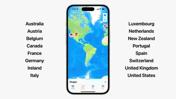Lisa de países que tendrán