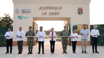 Claudia Sheinbaum inaugura Ecoparque en Palenque y recuerda que México es un pueblo empoderado