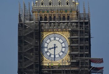 Las manecillas del Big Ben