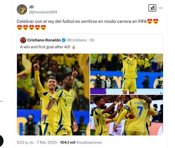 El colombiano llamó "rey del