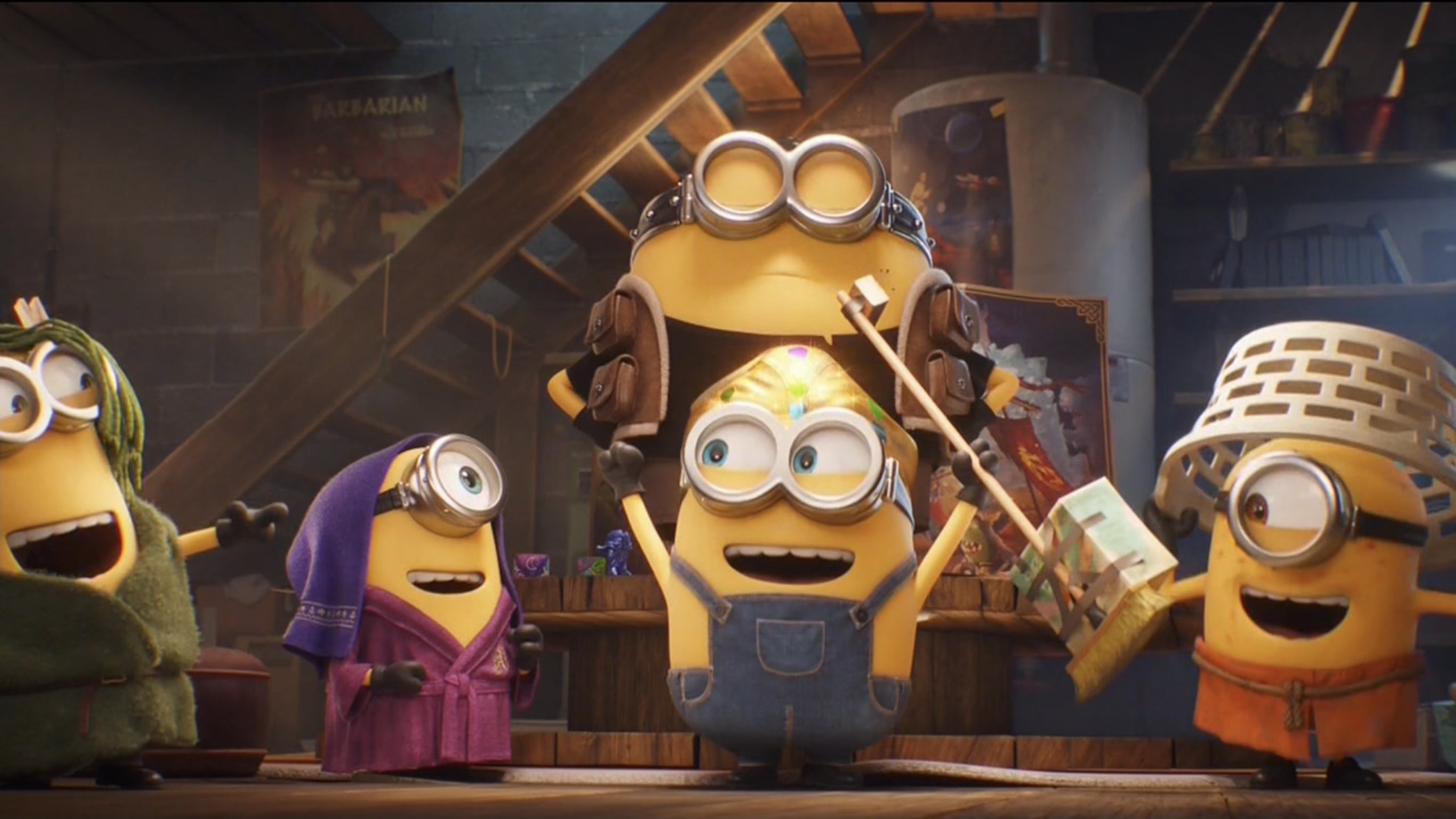 Minions & Monsters se suma a una cartelera que en julio también incluye la nueva película de Steven Spielberg, El día de la revelación, y Franz, de la directora Agnieszka Holland. (Ilumination)