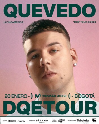 El cantante español Quevedo visitará