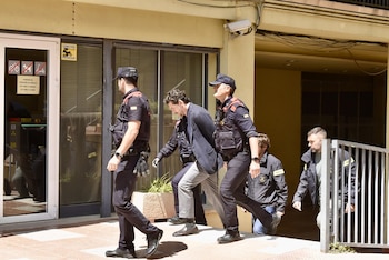 Llega a los juzgados de Martorell (Barcelona) el hijo de Andic, detenido por la muerte de su padre