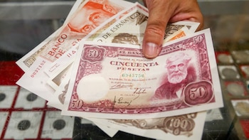 Los billetes de peseta que