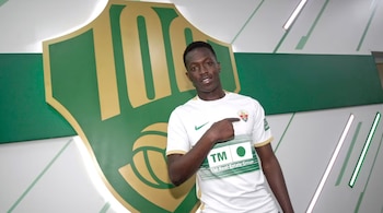 El exjugador Pape Cheikh (imagen del Elche CF)
