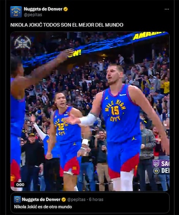 Los mensajes de la cuenta