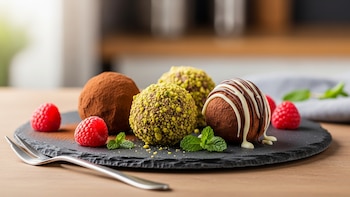 Trufas de chocolate veganas: el postre saludable que conquista con cacao puro y sin ingredientes de origen animal