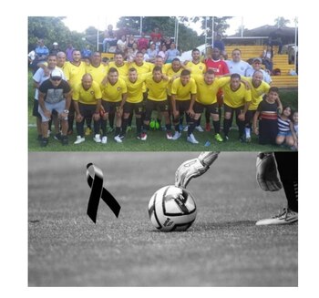 Moreno se formó como arquero en un club deportivo del municipio de Montenegro, donde lamentaron su inesperada partida - crédito Club Recreativo Montenegro/Facebook