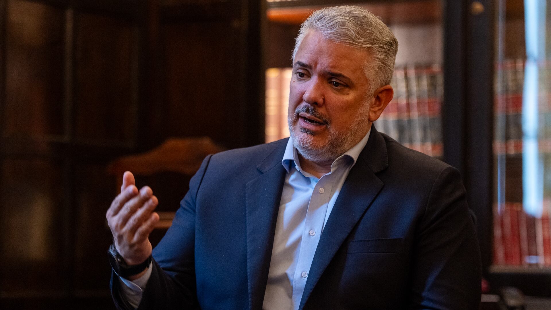 El expresidente colombiano resaltó que, para recuperar la estabilidad económica, Venezuela debe seguir un modelo económico de mercado - crédito Adrián Escandar/Infobae Argentina