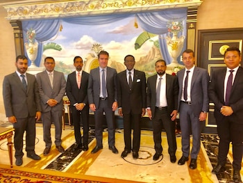 Los hermanos Escribano, acompañados por