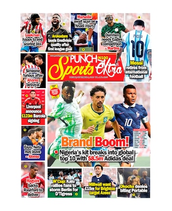 La portada de Punch Sports Extra