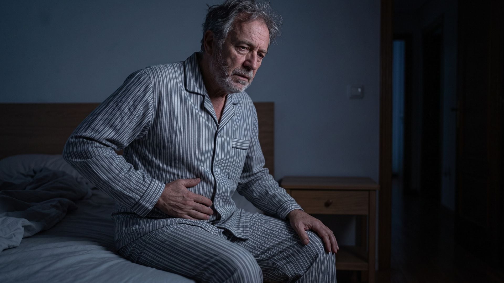 Más de la mitad de los adultos mayores de 60 años se despierta por lo menos una vez durante la noche para ir al baño (Imagen Ilustrativa Infobae)