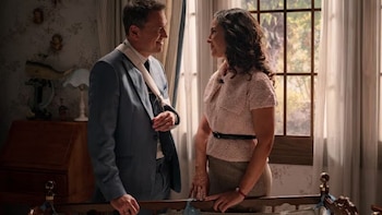 Gabriel y Beatriz en 'Sueños de libertad' (ATRESMEDIA).