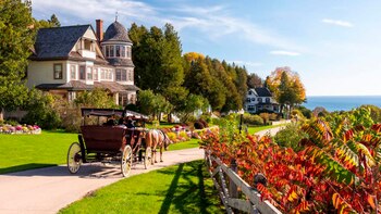 Mackinac, la isla sin vehículos
