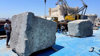 El faro de Alejandría revela secretos tras siglos bajo el agua