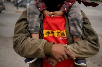 Cristhian Sequeira, an asylum-seeking migrant