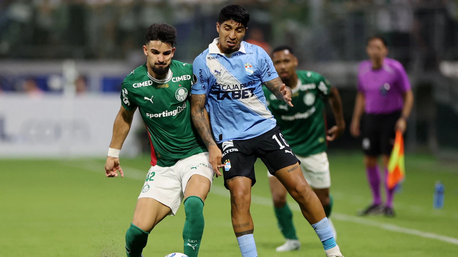 Sporting Cristal y Palmeiras se vuelven a encontrar, esta vez en Matute. Crédito: Reuters