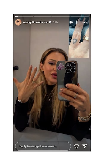 Evangelina Anderson mostró cómo quedó