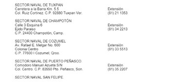 Para conocer las direcciones de los Centros de Reclutamiento es por medio de la página de la SEMAR (Foto: SEMAR)