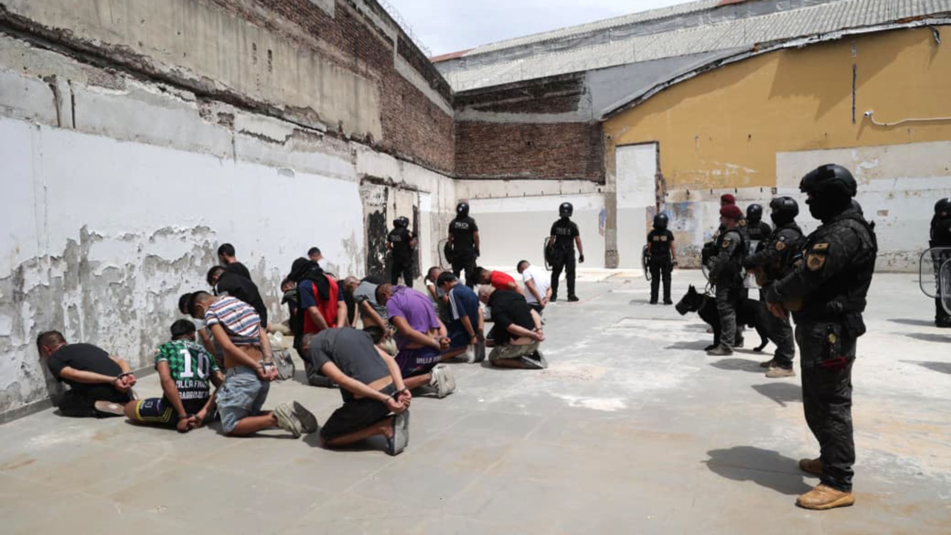 Uno de los últimos operativos de seguridad en CABA