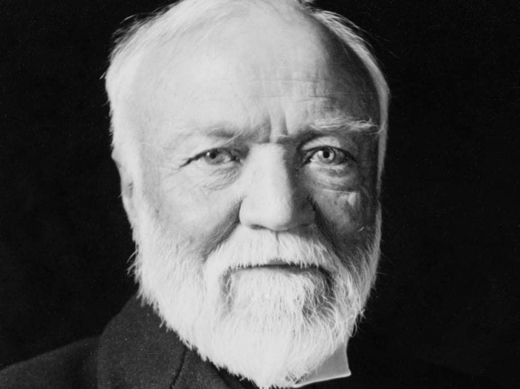 Andrew Carnegie emigró de Escocia a Estados Unidos y pasó de obrero textil a magnate del acero en la Era Dorada (Wikimedia)