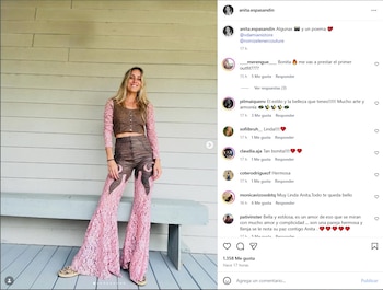 Anita Espasandín presentó su faceta