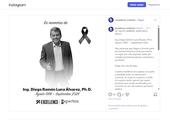 El instituto ecuatoriano lamentó el fallecimiento del académico en Cartagena - crédito Instagram