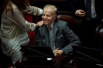 El fallecido expresidente argentino Carlos