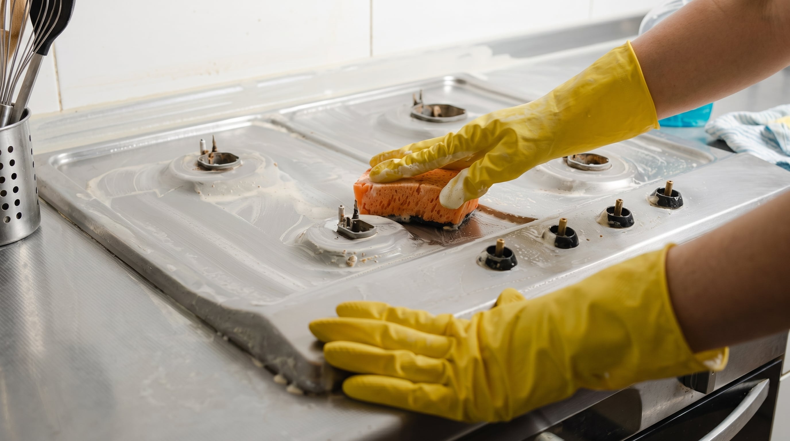 La limpieza profunda mensual reduce la acumulación de grasa y restos carbonizados en componentes desmontables. (Imagen Ilustrativa Infobae)