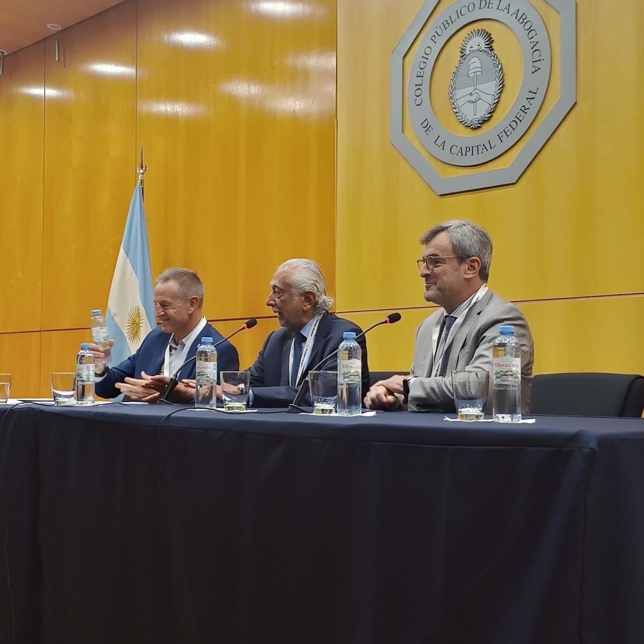 El evento se realizó en la sede del Colegio Público de la Abogacía de la Capital Federal