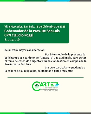 El comunicado de la Confederación