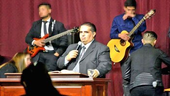 El pastor evangélico Roberto Taglabué,