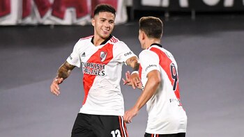Enzo Fernández y Julián Álvarez: estrellas en River y en la Selección.