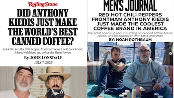 Anthony Kiedis y Shane Powers apuestan por el café peruano con el lanzamiento de JOLENE.