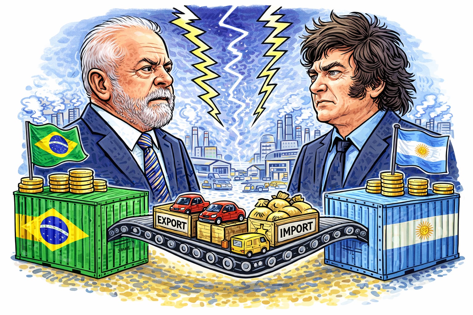 Diego Guelar sostuvo que la crisis entre Argentina y Brasil es un “incidente desagradable” dentro de una relación bilateral de más de 200 años (Imagen Ilustrativa Infobae)