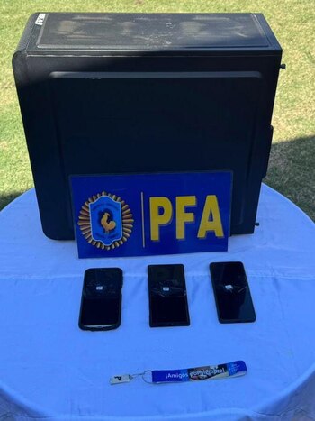 Los teléfonos celulares de los