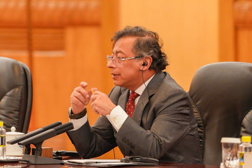 El presidente Petro denunció que narcos operan desde Dubai - crédito @infopresidencia/X