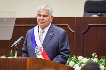 José Raúl Mulino presentó ante la Asamblea Nacional el balance de sus dos primeros años de gobierno y anunció el inicio de una nueva etapa de gestión. Tomada de Presidencia
