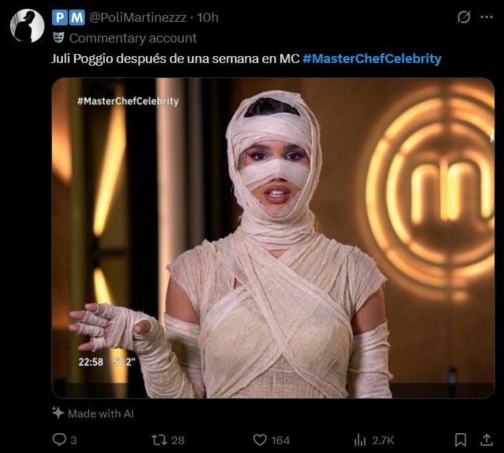 Los accidentes de la ex Gran Hermano se volvieron la fuente de inspiración de varios memes (X)