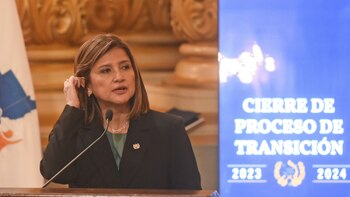 La vicepresidenta de Guatemala realiza