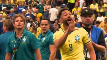 Video: la burla de una de las figuras de Brasil a los japoneses tras eliminarlos del Mundial