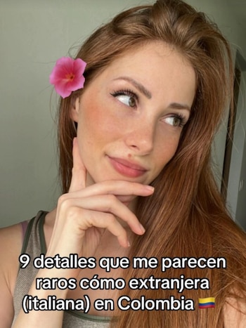 Italiana comparó su país con