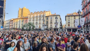 Protesta en Valladolid por la