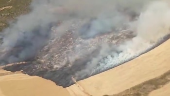 El incendio de Orés en Zaragoza (@IIFFAragon)