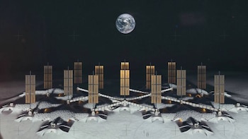 Las casas que planea construir en la Luna la Agencia Espacial Europea