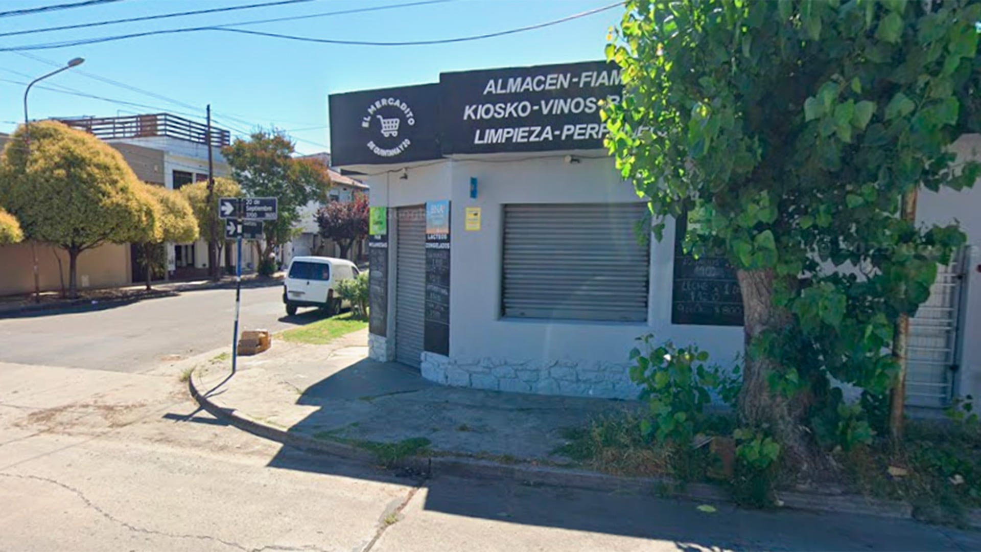 El comercio donde ocurrió el robo (Google Street View)