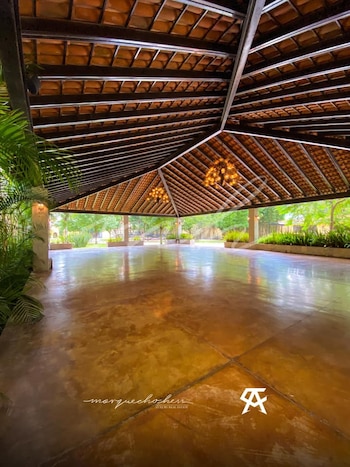 Terraza del rancho de Canelo