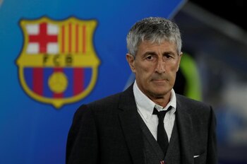 Quique llegó al Barcelona para